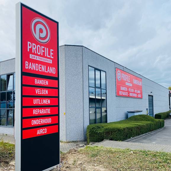 H-point bvba (Profile), bandencentrale in Steenokkerzeel